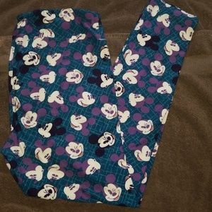 Disney LulaRoe Mickey Mouse TC Leggings